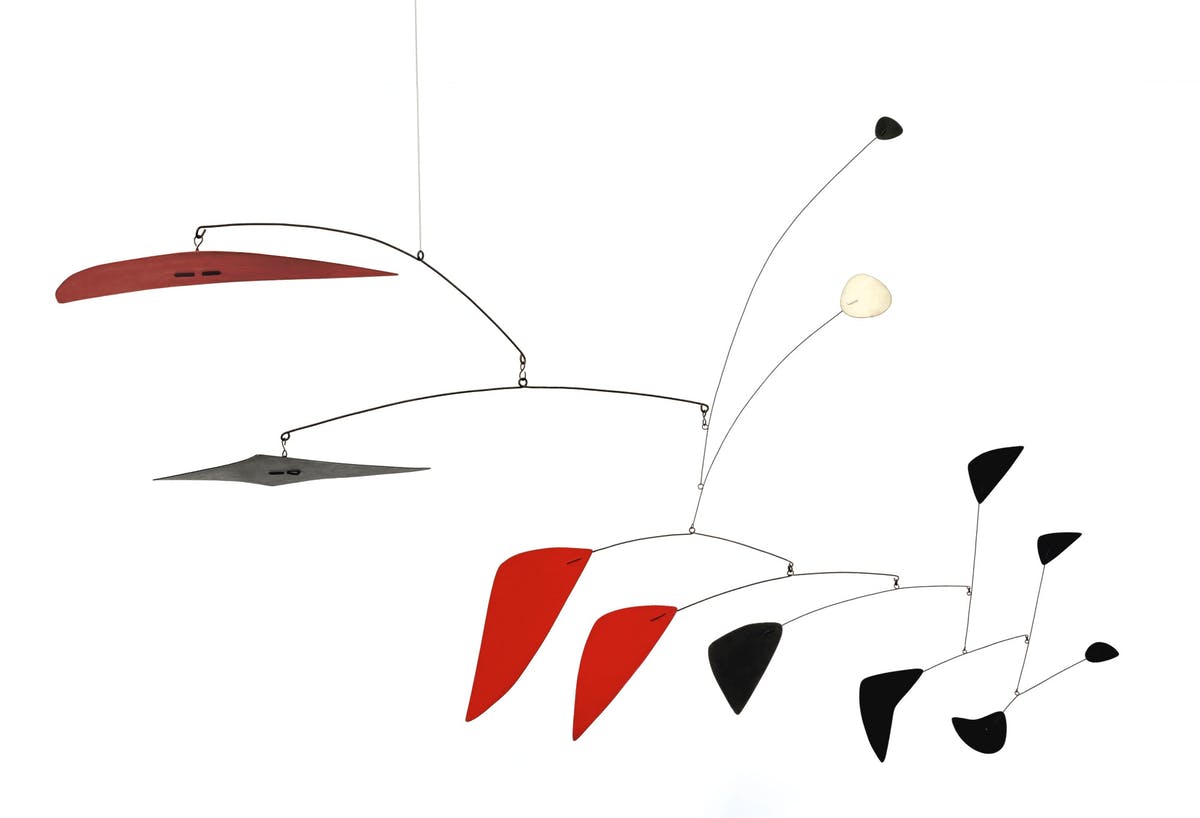 ALEXANDER CALDER. Sin título. (1956). Vendido por el Museo Berkshire por 2.600.000 €.