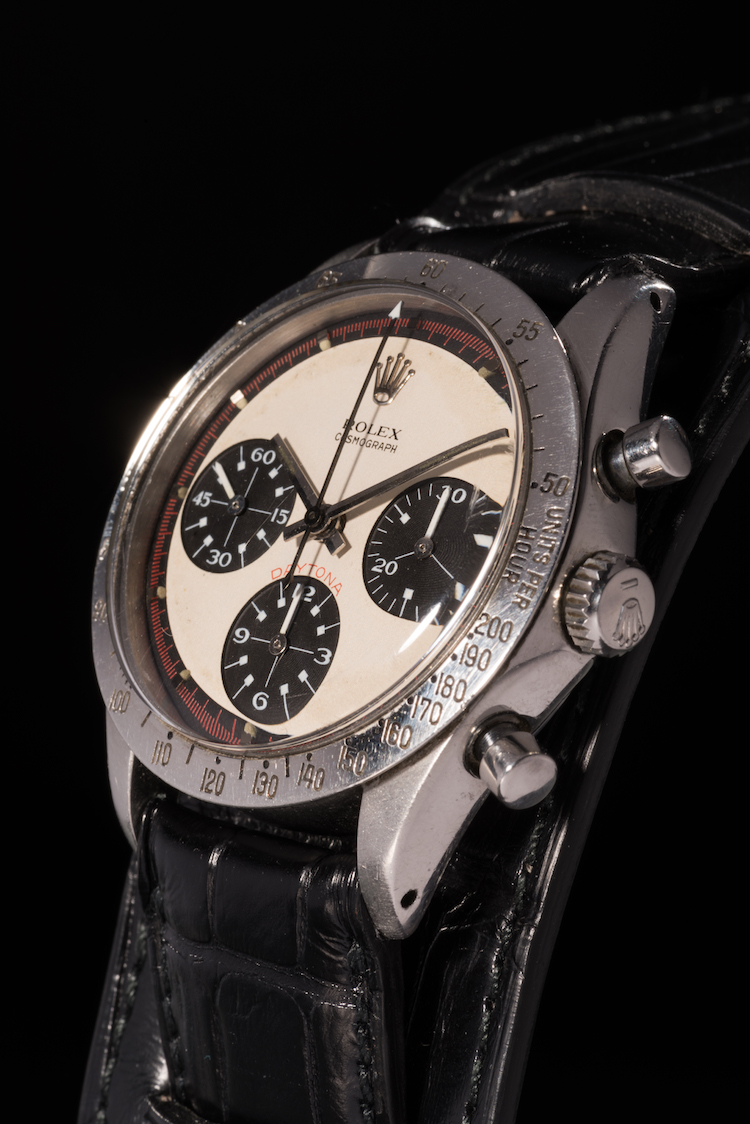 The one and only – Rolex Daytona med, om möjligt, bättre än kunglig proveniens. Image courtesy of Phillips /Phillips.com